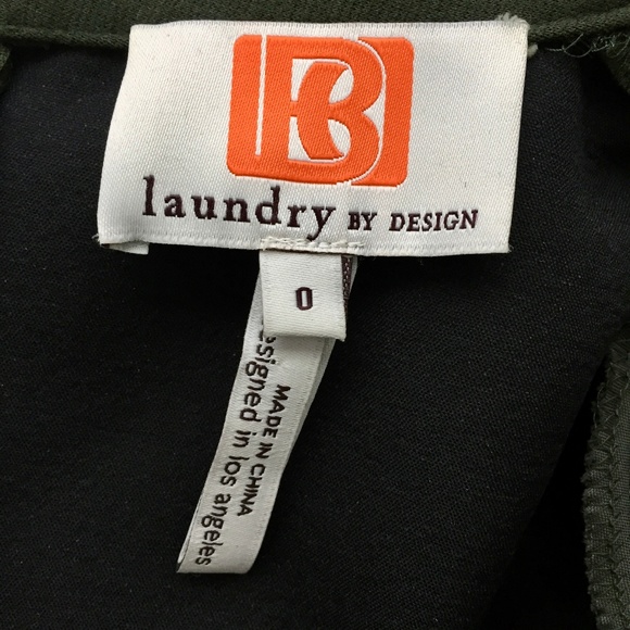 Laundry by Shelli Segal Military Green Dress $120 - Picture 4 of 6